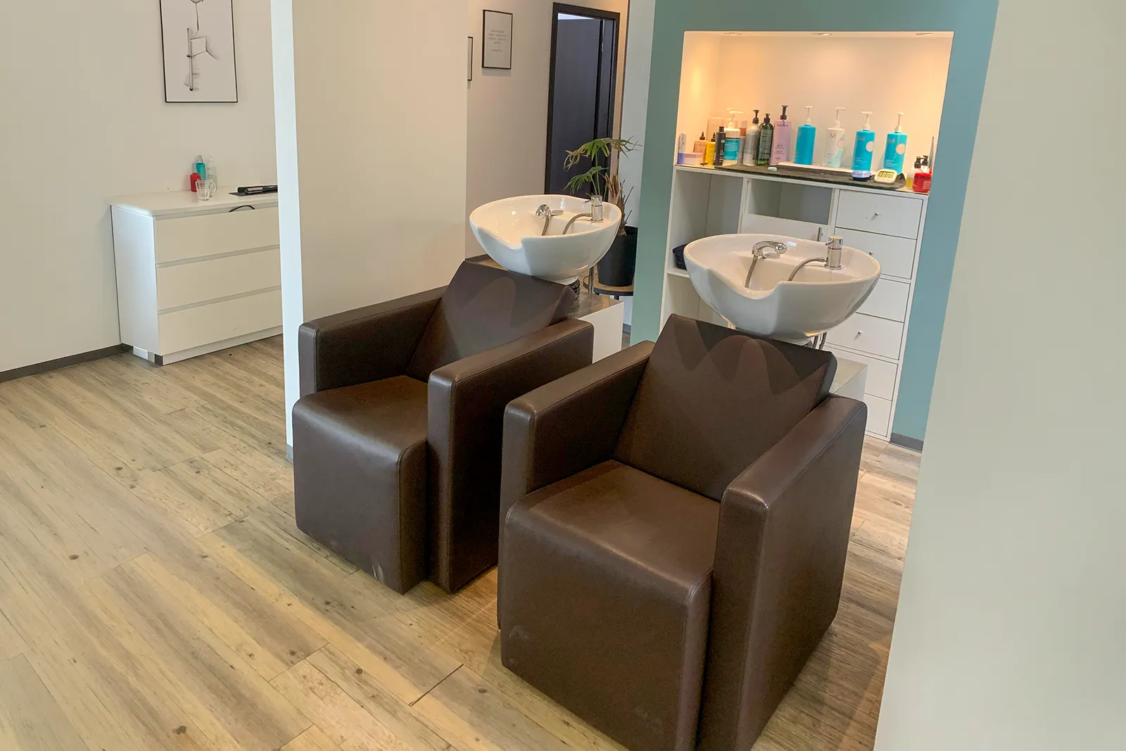 Waschbereich im Salon Hair Style Beauty in Affing